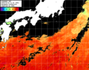 ひまわり人工衛星:黒潮域,20:59JST,1時間合成画像
