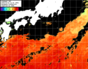 ひまわり人工衛星:黒潮域,21:59JST,1時間合成画像