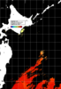 ひまわり人工衛星:親潮域,18:59JST,1時間合成画像