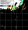 ひまわり人工衛星:神奈川県近海,18:59JST,1時間合成画像