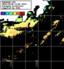 ひまわり人工衛星:神奈川県近海,22:59JST,1時間合成画像