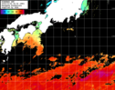 ひまわり人工衛星:黒潮域,14:59JST,1時間合成画像