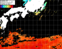 ひまわり人工衛星:黒潮域,20:59JST,1時間合成画像