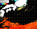 ひまわり人工衛星:黒潮域,23:59JST,1時間合成画像