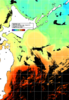 NOAA人工衛星画像:親潮域, 1日合成画像(2024/10/20UTC)