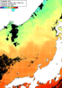 NOAA人工衛星画像:日本海, 1日合成画像(2024/10/20UTC)