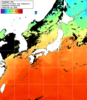 NOAA人工衛星画像:日本全域, 1日合成画像(2024/10/21UTC)