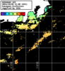 ひまわり人工衛星:神奈川県近海,00:59JST,1時間合成画像