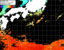 ひまわり人工衛星:黒潮域,02:59JST,1時間合成画像