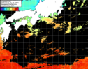 ひまわり人工衛星:黒潮域,10:59JST,1時間合成画像