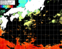 ひまわり人工衛星:黒潮域,14:59JST,1時間合成画像