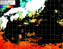 ひまわり人工衛星:黒潮域,16:59JST,1時間合成画像