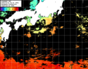 ひまわり人工衛星:黒潮域,17:59JST,1時間合成画像