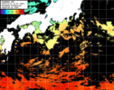 ひまわり人工衛星:黒潮域,22:59JST,1時間合成画像