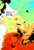 NOAA人工衛星画像:親潮域, 1日合成画像(2024/10/21UTC)