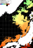 ひまわり人工衛星:日本海,03:59JST,1時間合成画像