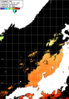 ひまわり人工衛星:日本海,14:59JST,1時間合成画像