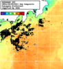 NOAA人工衛星画像:神奈川県近海, 1日合成画像(2024/10/22UTC)