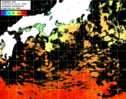 ひまわり人工衛星:黒潮域,01:59JST,1時間合成画像
