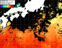 ひまわり人工衛星:黒潮域,00:59JST,1時間合成画像
