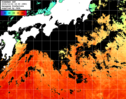 ひまわり人工衛星:黒潮域,03:59JST,1時間合成画像