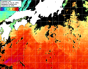 ひまわり人工衛星:黒潮域,15:59JST,1時間合成画像