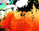 ひまわり人工衛星:黒潮域,16:59JST,1時間合成画像