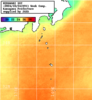 NOAA人工衛星画像:神奈川県近海, 1週間合成画像(2024/10/18～2024/10/24UTC)