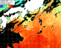 ひまわり人工衛星:黒潮域,01:59JST,1時間合成画像