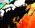 ひまわり人工衛星:黒潮域,11:59JST,1時間合成画像