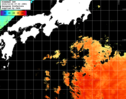 ひまわり人工衛星:黒潮域,16:59JST,1時間合成画像
