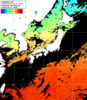 ひまわり人工衛星:日本全域,06:59JST,1時間合成画像
