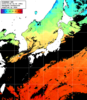 ひまわり人工衛星:日本全域,11:59JST,1時間合成画像