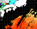 ひまわり人工衛星:黒潮域,03:59JST,1時間合成画像