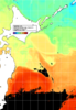 NOAA人工衛星画像:親潮域, 1日合成画像(2024/10/25UTC)