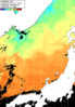 ひまわり人工衛星:日本海,13:59JST,1時間合成画像