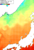 NOAA人工衛星画像:日本海, 1週間合成画像(2024/10/19～2024/10/25UTC)