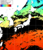 ひまわり人工衛星:日本全域,10:59JST,1時間合成画像