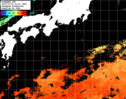 ひまわり人工衛星:黒潮域,03:59JST,1時間合成画像