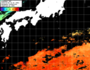 ひまわり人工衛星:黒潮域,04:59JST,1時間合成画像