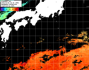 ひまわり人工衛星:黒潮域,05:59JST,1時間合成画像