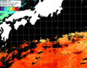 ひまわり人工衛星:黒潮域,09:59JST,1時間合成画像