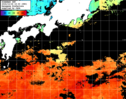 ひまわり人工衛星:黒潮域,03:59JST,1時間合成画像