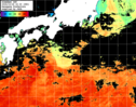 ひまわり人工衛星:黒潮域,07:59JST,1時間合成画像
