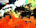 ひまわり人工衛星:黒潮域,09:59JST,1時間合成画像