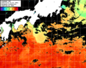 ひまわり人工衛星:黒潮域,11:59JST,1時間合成画像