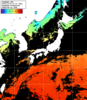 ひまわり人工衛星:日本全域,10:59JST,1時間合成画像