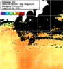 NOAA人工衛星画像:神奈川県近海, 1日合成画像(2024/10/28UTC)