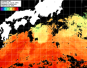 ひまわり人工衛星:黒潮域,01:59JST,1時間合成画像