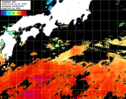 ひまわり人工衛星:黒潮域,12:59JST,1時間合成画像